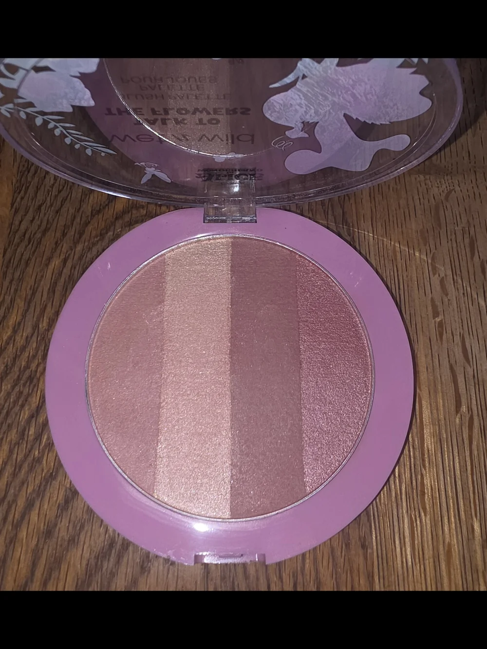 wet n wild Talk to the Flowers Blush Palette - Alice In Wonderland Collection